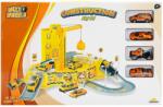Sunman Set de constructie, Maxx Wheels, Garaj si 4 masinute