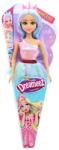 Dreameez Papusa printesa cu par albastru si rochie blue, Dreameez Papusa