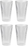 Stelton Stelton PILASTRO hosszú italospohár, 4 db-os szett, 350 ml, átlátszó (SNX508)