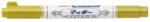 Zebra Lakkmarker kétvégű ZEBRA Mckie olajbázisú extra fine 0, 7-1, 2 mm arany (57578) - tonerpiac