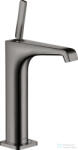 Hansgrohe AXOR CITTERIO E 215 mosdó csaptelep nem zárható leeresztővel, polírozott fekete króm 36103330 (36103330)