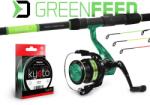 Delphin GreenFEED feeder szett 300cm/100g+3T+0, 26mm
