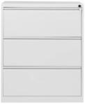 CEHA Europe Clasificator metalic dublu cu 3 sertare, 84x62x102 cm, gri, CEHA (CH-110010) Dulap arhivare
