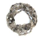  Colier Cuart cu Turmalina Neagra Natural Neregulat 2-10 x 5-8 mm