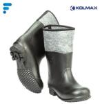 Kolmax női csizma 024D EVA+filc (fekete, 40) (024D)