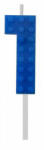 Godan Building Blocks, Építőkocka tortagyertya, számgyertya 1-es MLG132632C (MLG132632C)