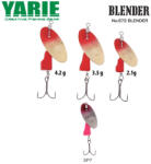 Yarie KÖRFORGÓ YARIE 672 BLENDER 2.1gr SP7 Pink/Pink