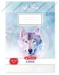 Herlitz Állatos - Herlitz Animals 1. osztályos vonalas füzet, Farkas (A5/14-32) (09089038_f)