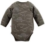 Eevi Hosszú ujjú, nyíló test ANIMALS khaki Dino - 62