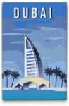  Festés számok szerint - Dubai, Egyesült Arab Emírségek Méret: 40x60cm, Keretezés: Kartonlemezen