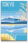  Festés számok szerint - Tokió, Japán Méret: 40x60cm, Keretezés: Keret nélkül (csak a vászon)