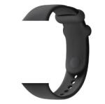 DEVIA DELUXE SPORT pótszíj (egyedi méret, szilikon, állítható) FEKETE Xiaomi Redmi Watch 4 (ST108646)