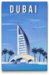  Gyémántszemes kirakó - Dubai, Egyesült Arab Emírségek Méret: 40x60cm, Keretezés: Műanyagtáblával, Gyémántok: Négyzet alakú