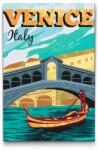 Festés számok szerint - Velence, Olaszország Méret: 40x60cm, Keretezés: Keret nélkül (csak a vászon)