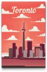  Gyémántszemes kirakó - Toronto, Kanada Méret: 40x60cm, Keretezés: Kartonlemezen, Gyémántok: Kerek