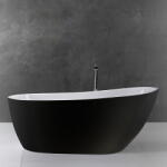 Florida Cada freestanding Florida Natalia Black 170 negru lucios (Natalia Black 170)