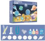 Mamido Set de acuarelă și puzzle Seria Space (S-HJD0901-7)