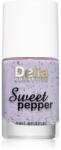 Delia Cosmetics Sweet Pepper Black Particles lac de unghii culoare 04 Lavender 11 ml