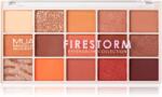 MUA Makeup Academy Professional 15 Shade Palette szemhéjfesték paletta árnyalat Firestorm 12 g