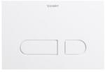Duravit Durasystem A1 nyomólap fehér, műanyag, 217x146, 5 mm, kétmennyiséges öblítéshez (installációs keret, szerelékek) (WD5001011000)