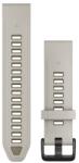 Garmin curea silicon QuickFit 20 - gri Fog gray | Dark sandstone Silicone (010-13391-06)