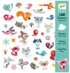 Djeco - Стикери Small Friends 160 бр. ST1 DJ08842G