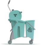 Kärcher Action Pro Dry Двойна кофа с два изпускателя и ролкова изстисквачка (92120610)