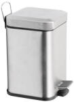 SAPHO Sapho/Aqualine SIMPLE LINE szögletes szemeteskuka 6 l, 200x300mm, fényes inox GAQ006 (GAQ006)