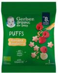 Gerber Organic Gerber bio banános és málnás gabonasnack, 8 hónapos kortól 7 g