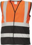 CERVA Vestă reflectorizantă LYNX DUO - Oranj / neagră | 3XL (03030115O2006)