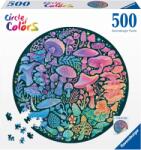 Ravensburger Кръгъл пъзел Ravensburger от 500 части - Гъби (12000822)