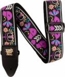 Ernie Ball Classic Jacquard Purple Bird Lupin Curea de chitară (P05331)