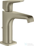 Hansgrohe AXOR CITTERIO E mosdó csaptelep automata leeresztővel, szálcsiszolt nikkel 36110820 (36110820)