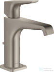 Hansgrohe AXOR CITTERIO E mosdó csaptelep automata leeresztővel, rozsdamentes acél hatású 36110800 (36110800)