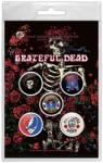 RAZAMATAZ значки/копчета grateful dead - skeleton & rose - razamataz - bb107