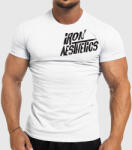 Iron Aesthetics Férfi fitness póló Iron Aesthetics Splash, fehér: M Fehér