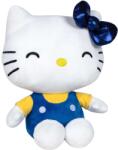 Play by Play Jucarie din plus Hello Kitty cu salopeta albastra, Editie aniversara, 22 cm (PL23869A) - ejuniorul