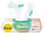 Pampers Harmonie Protect&Care Șervețele umede pentru copii cu gălbenele 176 buc