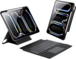 Dux Ducis fliptok összecsukható vezeték nélküli billentyűzettel iPad Pro 13 (2024) fekete