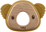 Zopa rágóka szilikon Koala mustársárga