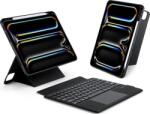 Dux Ducis fliptok DK összecsukható Vezeték Nélküli Billentyűzettel iPad Pro 11 (2024) fekete tok
