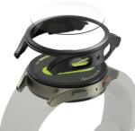 Ringke SLIM & TEMPERED GLASS GALAXY WATCH 7 (40 MM) TITANIUM BLACK üvegfólia