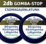 Kék-Lukács Kék Lukács G-Stop krém 2 darabos csomagajánlatunk (bőr-, láb-, körömgomba)