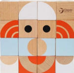 Classic World Puzzle din lemn pentru copii Classic World - Blocuri geometrice (CW20167) Puzzle