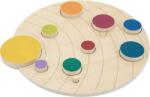 ANDREU Toys Puzzle din lemn Andreu Toys - Sistem solar, circular (16111A) Puzzle