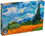 Black Sea Puzzle Black Sea din 500 de piese - Camp de grau cu chiparosi, Vincent van Gogh (BS82220) Puzzle