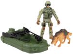 Toi-Toys Set de joacă Toi Toys Alfafox - Soldat cu câine și barcă (39949A) Figurina