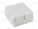 OMU System ELO-290M2 Műanyag doboz IP67 290x290x140mm perforált oldalfalú (ELO-290M2)