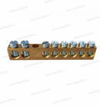 Elettrocanali EC 680M2 8 modulos földelősín beköthető vezeték: 2x16mm2+6x10mm2