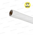 Elettrocanali EC TG1550B 50-es (MŰ-I 36) tokos merevfalú védőcső 3m PVC 750N UV álló önkioltó 960°C RAL7035 15m/